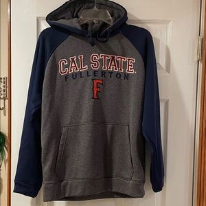 Cal State Fullerton Gray and Blue Hoodie